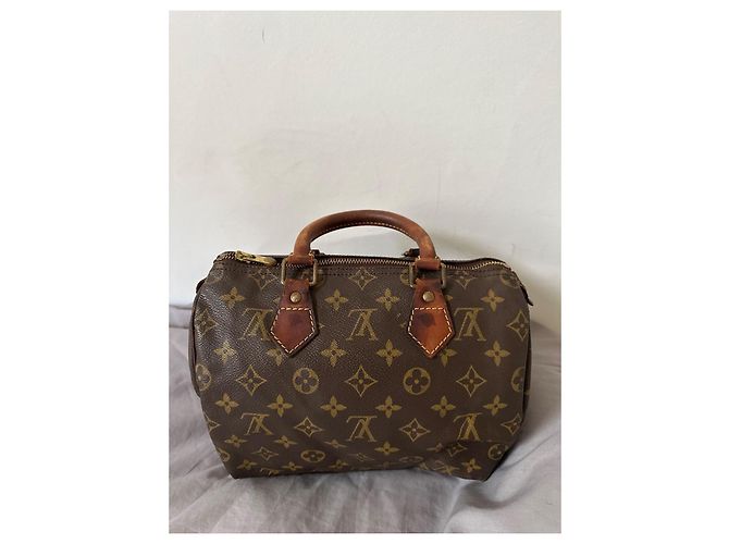 Louis Vuitton Speedy 25 Monogram Canvas Handtasche Braun Monogramm - Ansicht 2