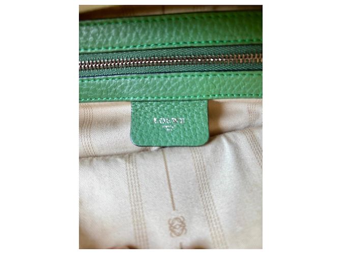 Loewe May Bag 28 Vert Cuir Grainé - vue 10