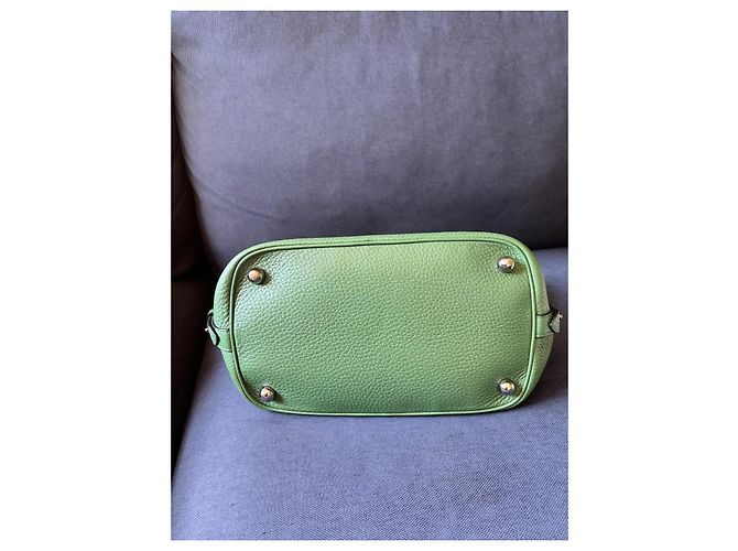 Loewe May Bag 28 Vert Cuir Grainé - vue 15