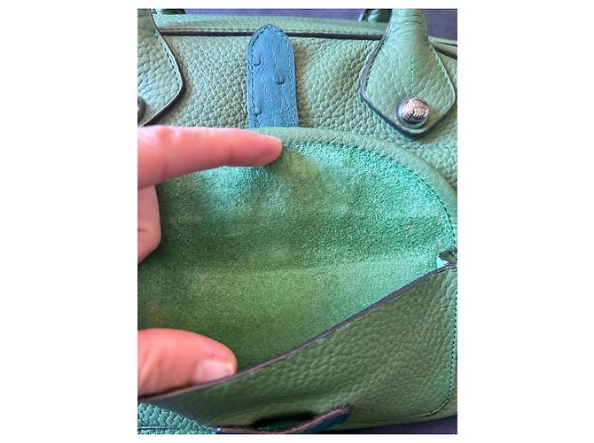 Loewe May Bag 28 Vert Cuir Grainé - vue 3