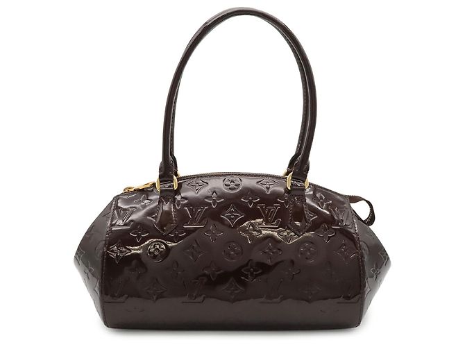 Louis Vuitton Monogram Vernis Sherwood PM Schultertasche Bordeaux - Ansicht 2