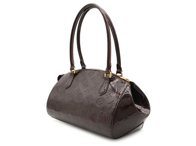 Louis Vuitton Monogram Vernis Sherwood PM Schultertasche Bordeaux - Ansicht 3