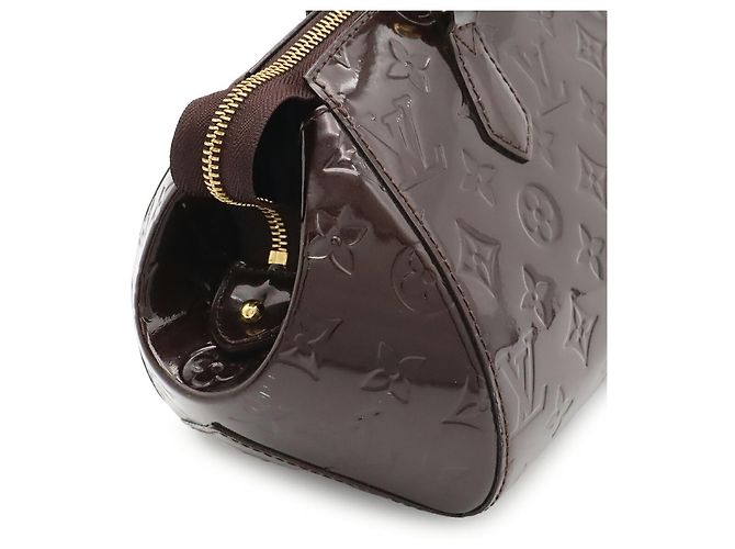 Louis Vuitton Monogram Vernis Sherwood PM Schultertasche Bordeaux - Ansicht 5