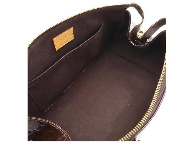 Louis Vuitton Monogram Vernis Sherwood PM Schultertasche Bordeaux - Ansicht 8