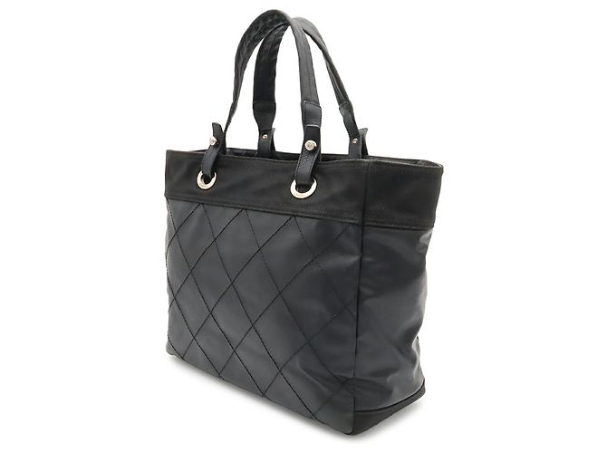 Saco Chanel Paris Biarritz Tote MM Preto - vista 3