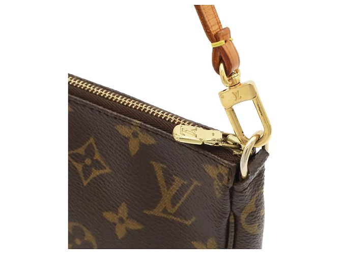 Louis Vuitton Monogram Pochette Accessoires Handbag Pouch Braun Monogramm - Ansicht 5