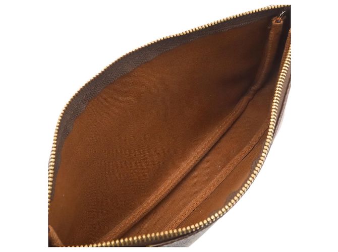 Louis Vuitton Monogram Pochette Accessoires Handbag Pouch Braun Monogramm - Ansicht 6