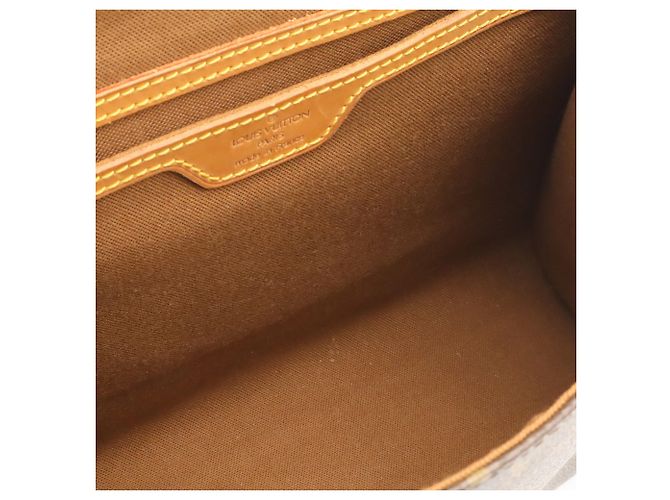 Bolsa de mão e de ombro Louis Vuitton Monogram Bel Air Marrom Monograma - vista 8