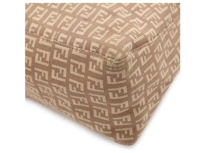 Fendi Zucchino Tote Bag Beige - Ansicht 4