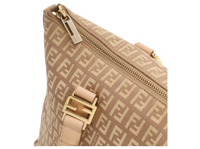 Fendi Zucchino Tote Bag Beige - Ansicht 6