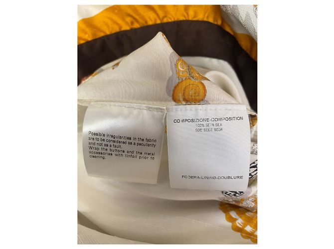 Vestido curto de seda com estampado de conchas Gucci – Size IT 40 - vista 5