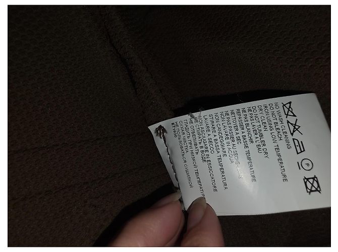 Autre Marque Dirk Bikkembergs Sport Couture braune Lederjacke - Ansicht 8