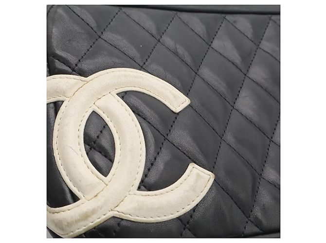 Bolso Pouch Chanel Cambon Line Negro - vista 10
