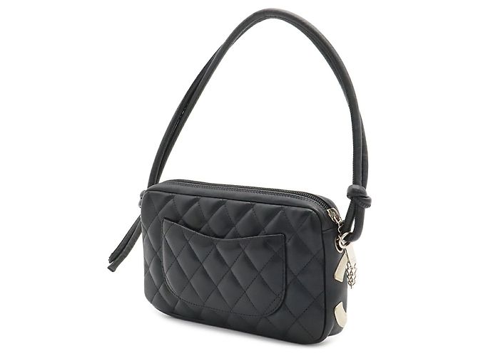 Bolso Pouch Chanel Cambon Line Negro - vista 3