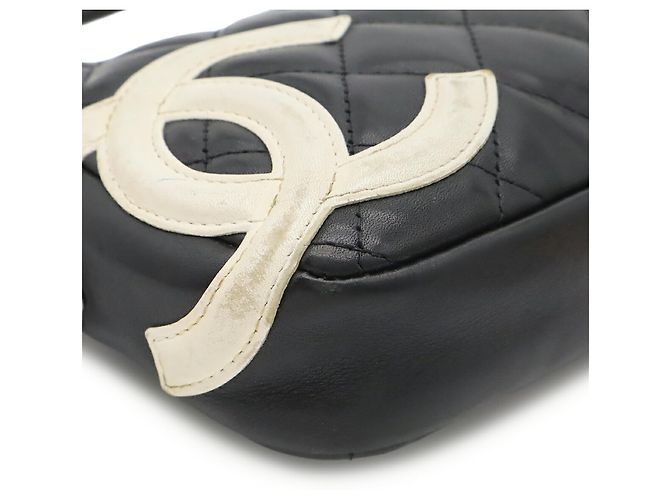 Bolso Pouch Chanel Cambon Line Negro - vista 4