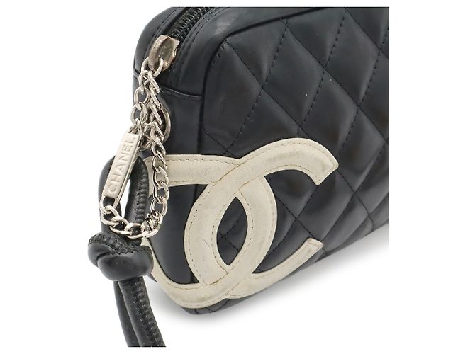 Bolso Pouch Chanel Cambon Line Negro - vista 7