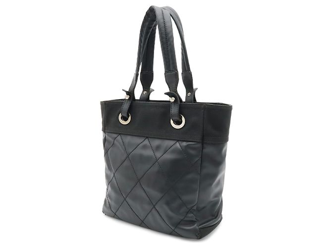 Saco Chanel Paris Biarritz Tote PM Preto - vista 3