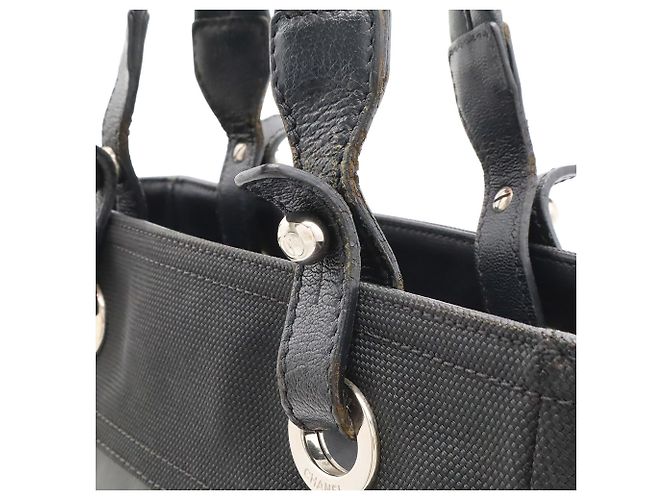 Saco Chanel Paris Biarritz Tote PM Preto - vista 6