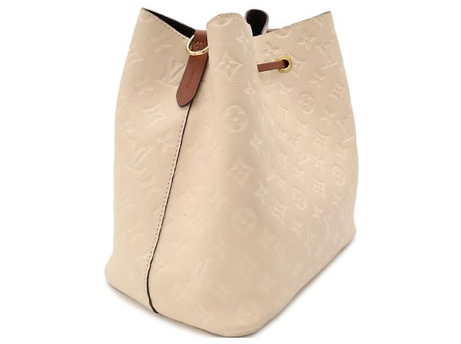 Néonoé Bolso de hombro Louis Vuitton Monogram Empreinte NeoNoe Beige - vista 8