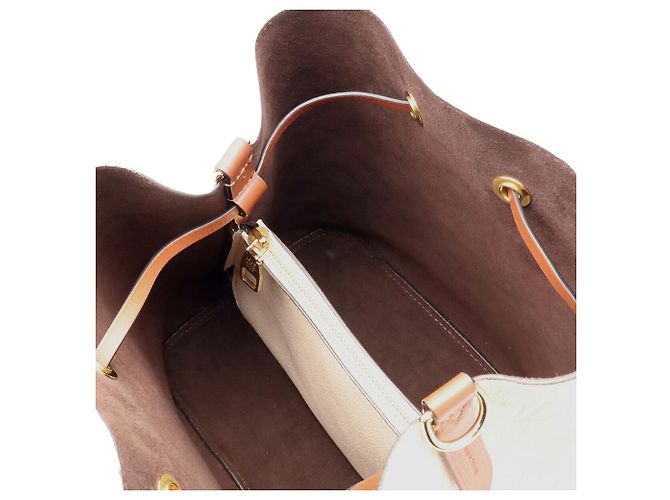 Néonoé Bolso de hombro Louis Vuitton Monogram Empreinte NeoNoe Beige - vista 9