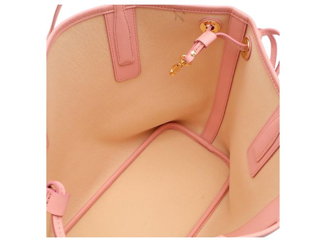 Bolso MCM Liz Shopper Small Visetos Tote Shoulder Rosa - vista 8