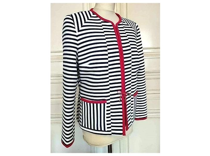Autre Marque Blanco Trendy Souple Petit Marin Jacke T3 XL - Ansicht 5