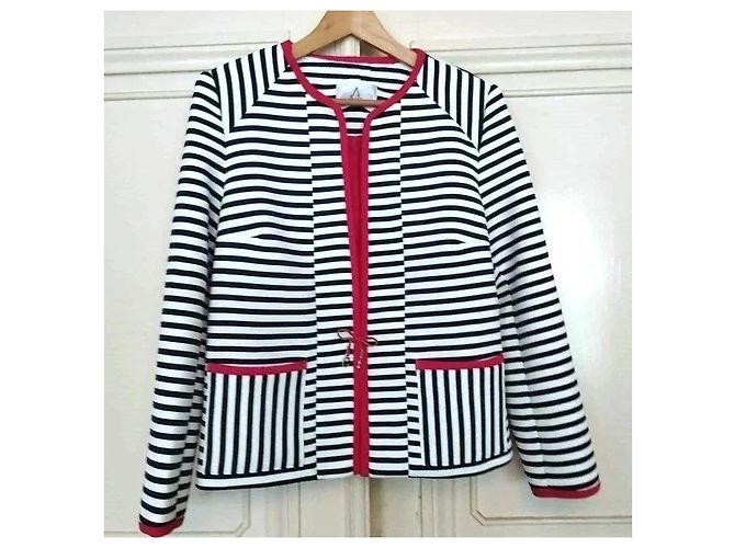 Autre Marque Blanco Trendy Souple Petit Marin Jacke T3 XL - Ansicht 7