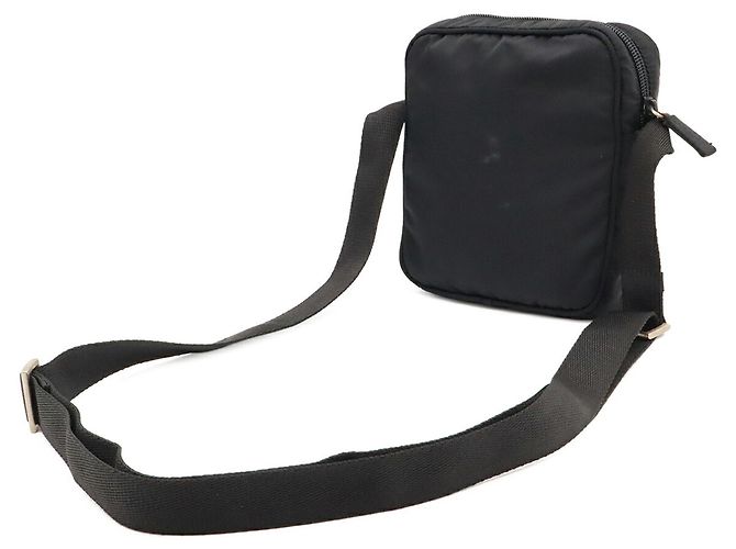 Bolsa de ombro Prada Sport Line em nylon Preto - vista 3