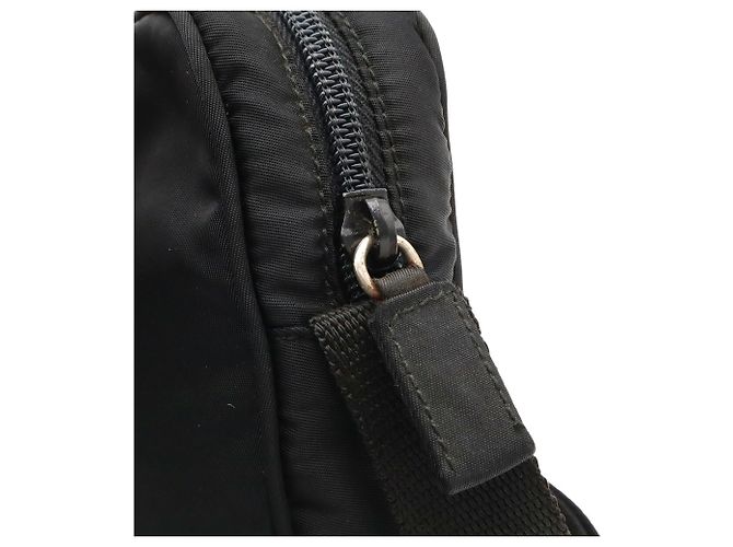 Bolsa de ombro Prada Sport Line em nylon Preto - vista 6