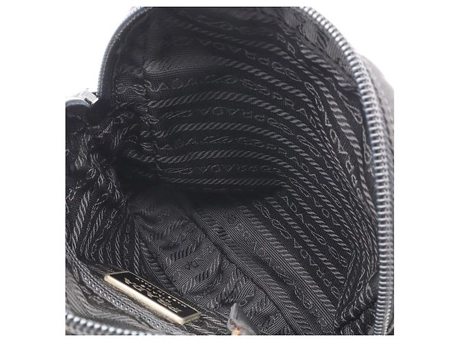 Bolsa de ombro Prada Sport Line em nylon Preto - vista 8