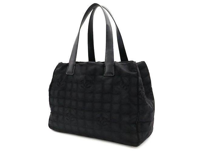 Chanel New Travel Line Tote Bag Schwarz - Ansicht 3