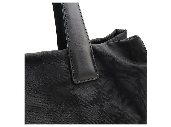 Chanel New Travel Line Tote Bag Schwarz - Ansicht 6