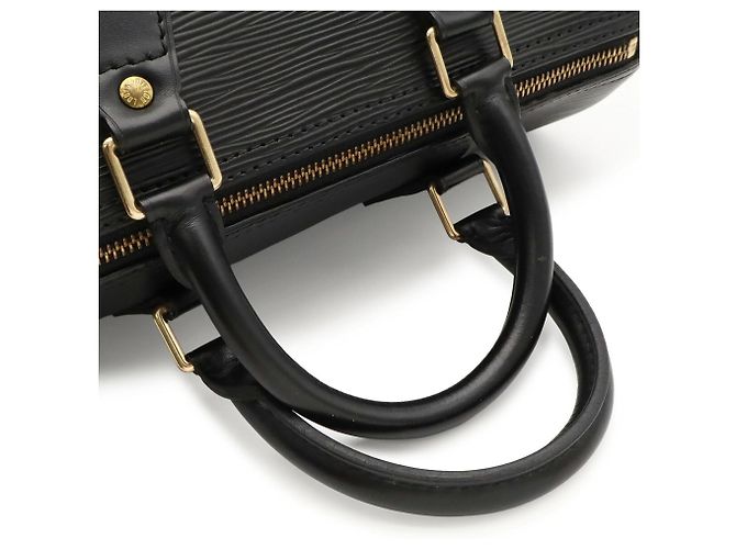 Louis Vuitton Epi Speedy 25 Handtasche Schwarz - Ansicht 5