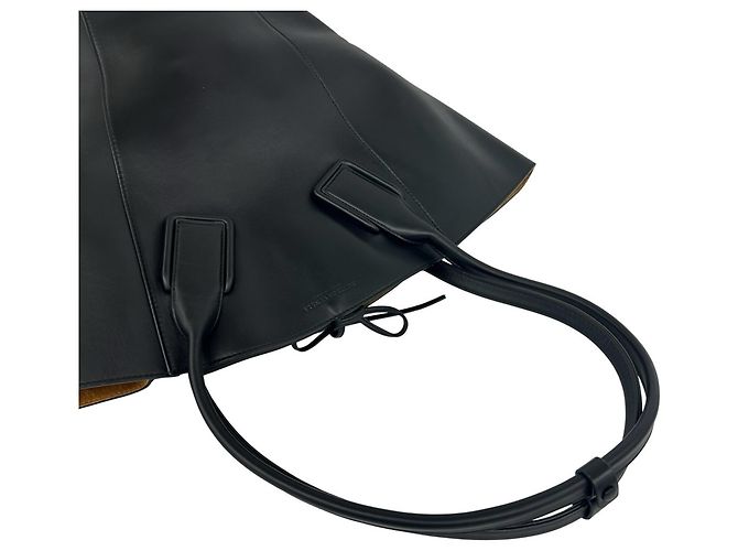 Bottega Veneta Shopper aus schwarzem Leder - Ansicht 4