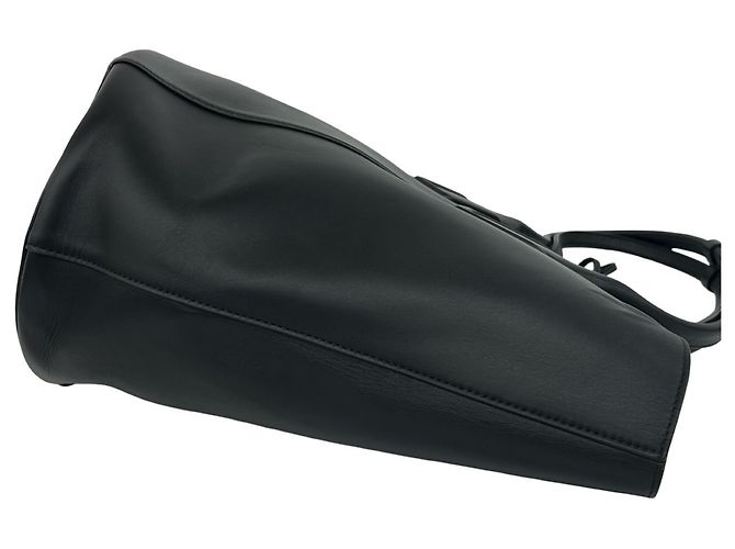 Bottega Veneta Shopper aus schwarzem Leder - Ansicht 6