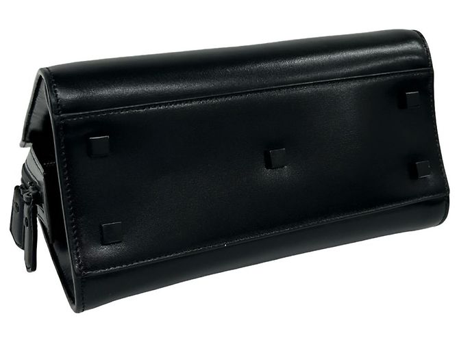 Autre Marque Borsa a mano in pelle Yves Saint Laurent Uptown YSL Logo - vista 7