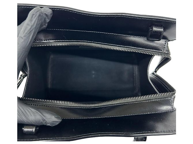 Autre Marque Borsa a mano in pelle Yves Saint Laurent Uptown YSL Logo - vista 9