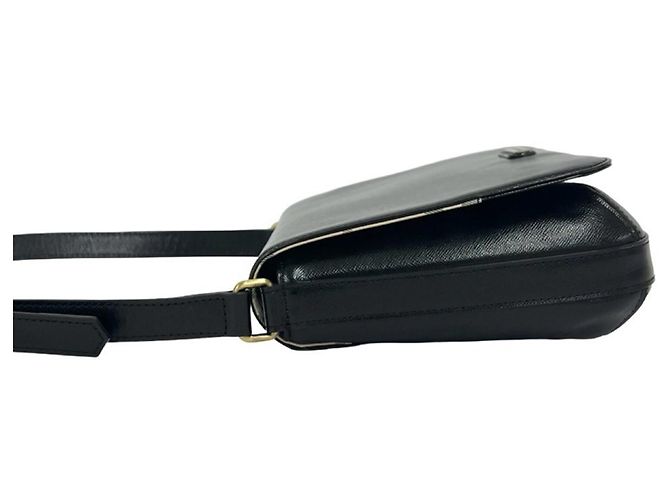 Borsa a tracolla Burberry in pelle nera Nero - vista 5