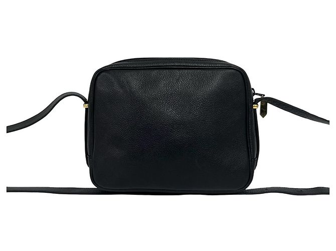 Borsa a tracolla in pelle nera Yves Saint Laurent Nero - vista 3