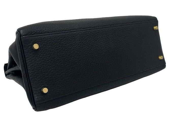 Hermès HERMES Kelly 35 Togo Borsa a mano/Borsa a tracolla Nero - vista 7
