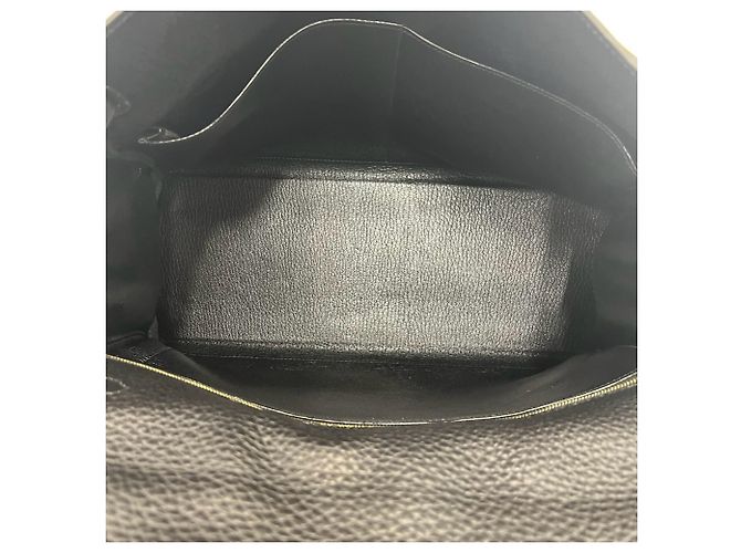 Hermès HERMES Kelly 35 Togo Borsa a mano/Borsa a tracolla Nero - vista 9