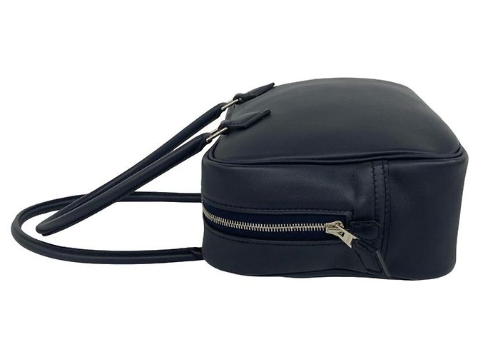 Hermès Bolsa de mão Hermes Plume 20 em couro Swift Azul marinho - vista 5