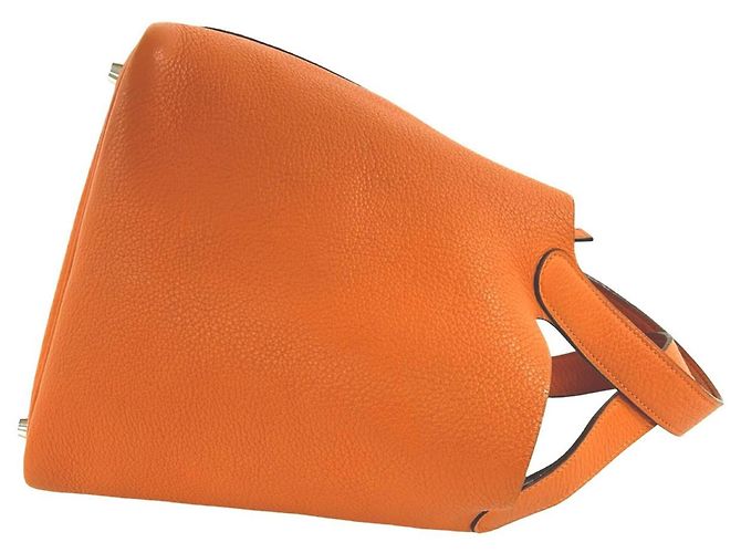 Hermès Hermes Picotin PM Mini Tote Bag Orange - Ansicht 6