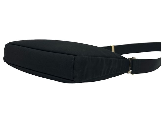 Bolso de Hombro Mini Gucci Negro - vista 8