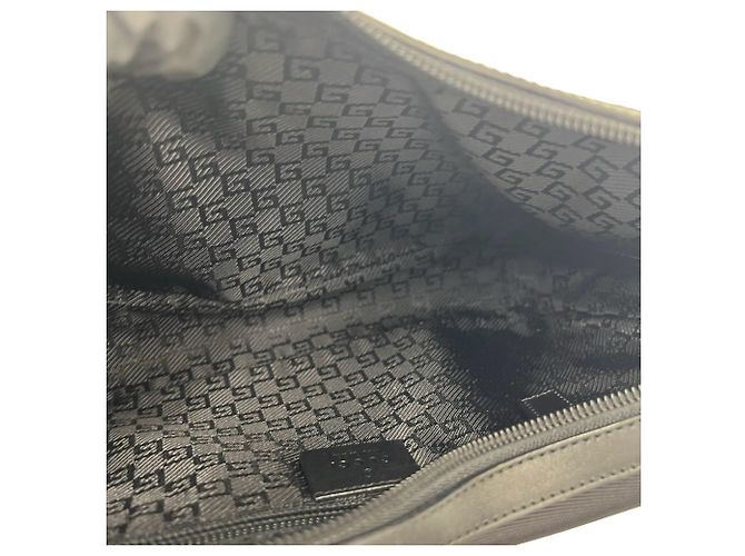 Bolso de Hombro Mini Gucci Negro - vista 9