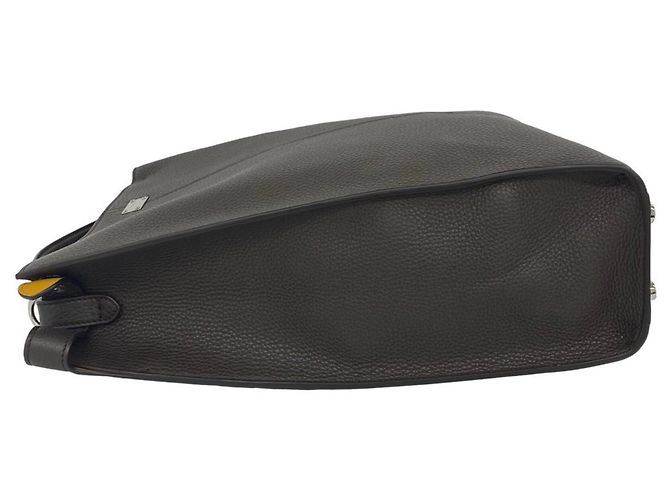 Borsa a mano/Borsa a tracolla Fendi Peekaboo X-Lite in pelle Marrone - vista 5