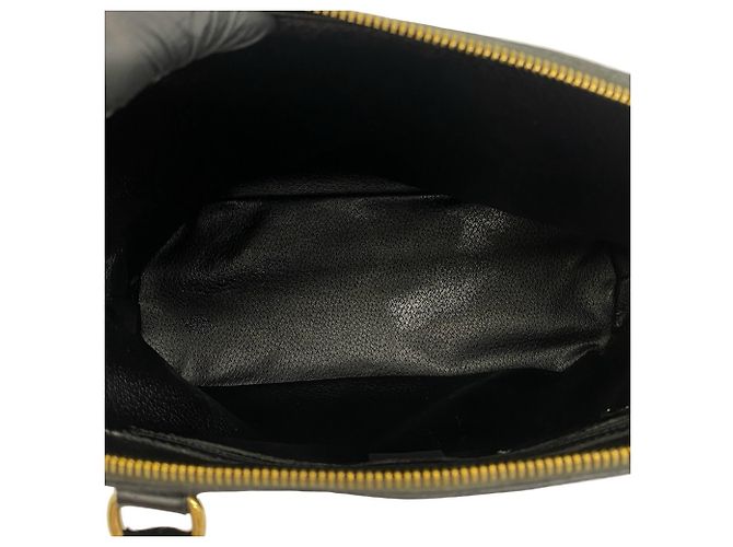 Céline Sac à main Celine Vintage Macadam Blazon Pattern Marron Noir - vue 9
