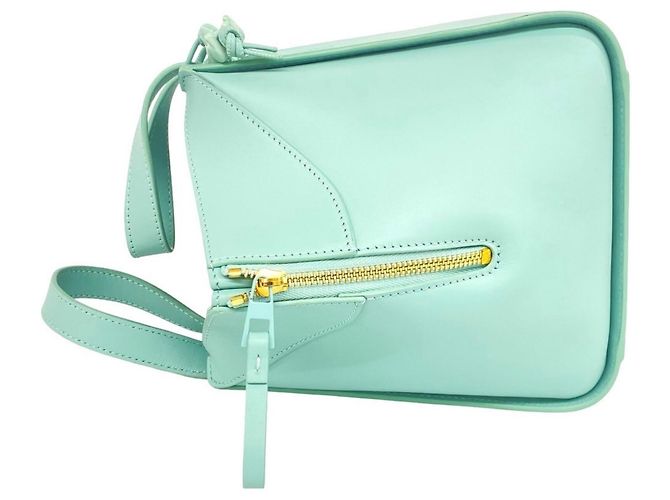Loewe Hammock Compact Lederhandtasche/Schultertasche Grün - Ansicht 5