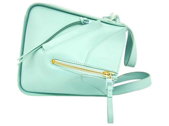 Loewe Hammock Compact Lederhandtasche/Schultertasche Grün - Ansicht 6