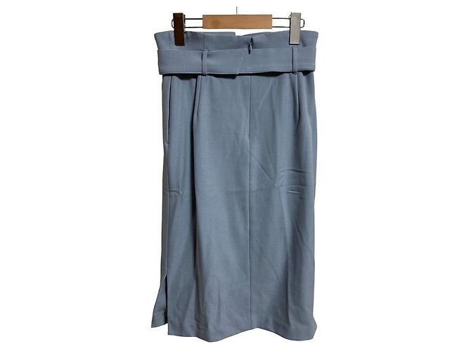 Autre Marque TONAL Set Up Blouse Midi Skirt Blue Light blue - view 9